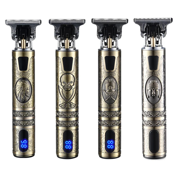 T9 LCD Hair Clipper Professional Electric Trimmer Cordless Razor Trimmer Men's Haircut and Hair Clipper