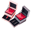 Manufacturers Customized Creative Lipstick Gift Box square Necklace Ring Packing Box Valentine's Day Soap Rose Gift Box