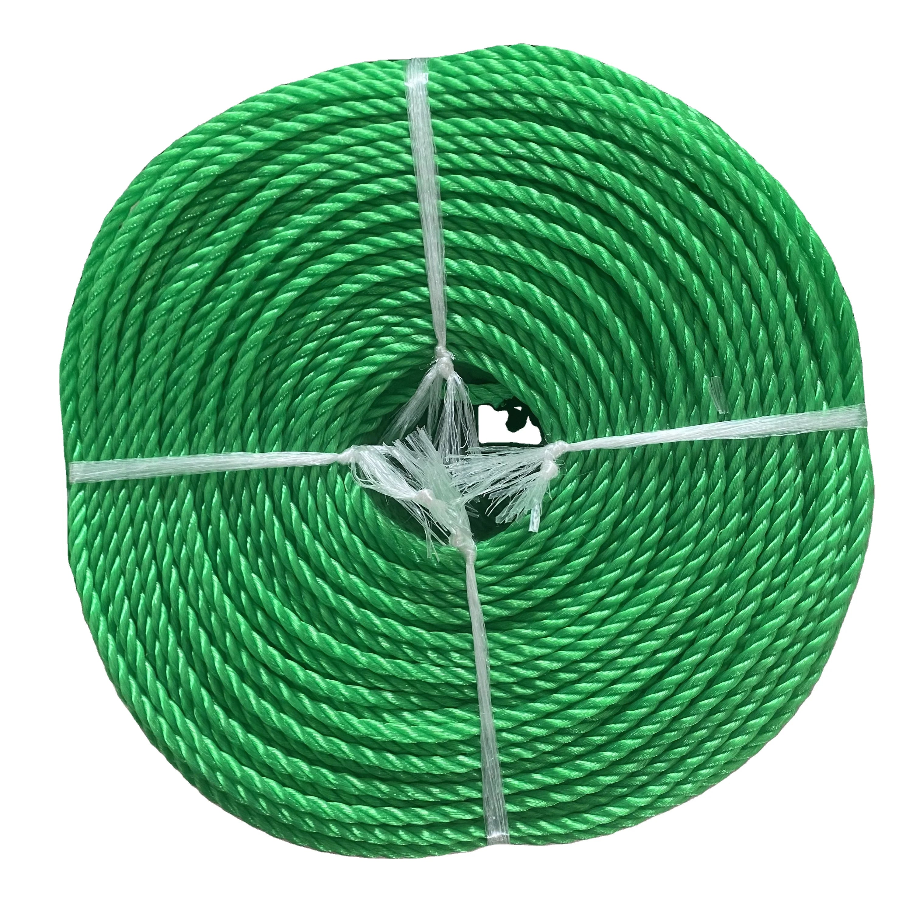 3 Strand or 4 Strand PP Polypropylene Twisted Rope for Fishing Use