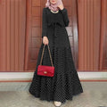 New Dress Wholesale Islamic Clothing Eid Dubai Muslim Ramadan Black Dress Abaya Femmes Robe  Caftan Jalabiya for Women