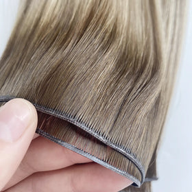 2026 Factory Comfortable Invisible Genius Chinese Hair Extension Hot Selling 100% Remy Human Extensions Double Drawn Soft Smooth