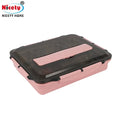 Rectangular Stainless Steel Children Bento Lunch Box for Kids Food Container with 4 Compartment Adult Lunch Box