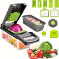 Multifunctional Kitchen Grater Vegetable Spiral Cutter Chopper Food Choppers Vegetable Spiralizer With 15 Sets and 16 Sets