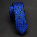 5cm Slim Ties for Man Waterproof Design Necktie Fashion Paisley Skinny Neck Tie