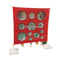 Traditional Children's Folding Sandbag Board Interactive Sandbag Throwing Games Beanbag Throwing Games Beach Toys