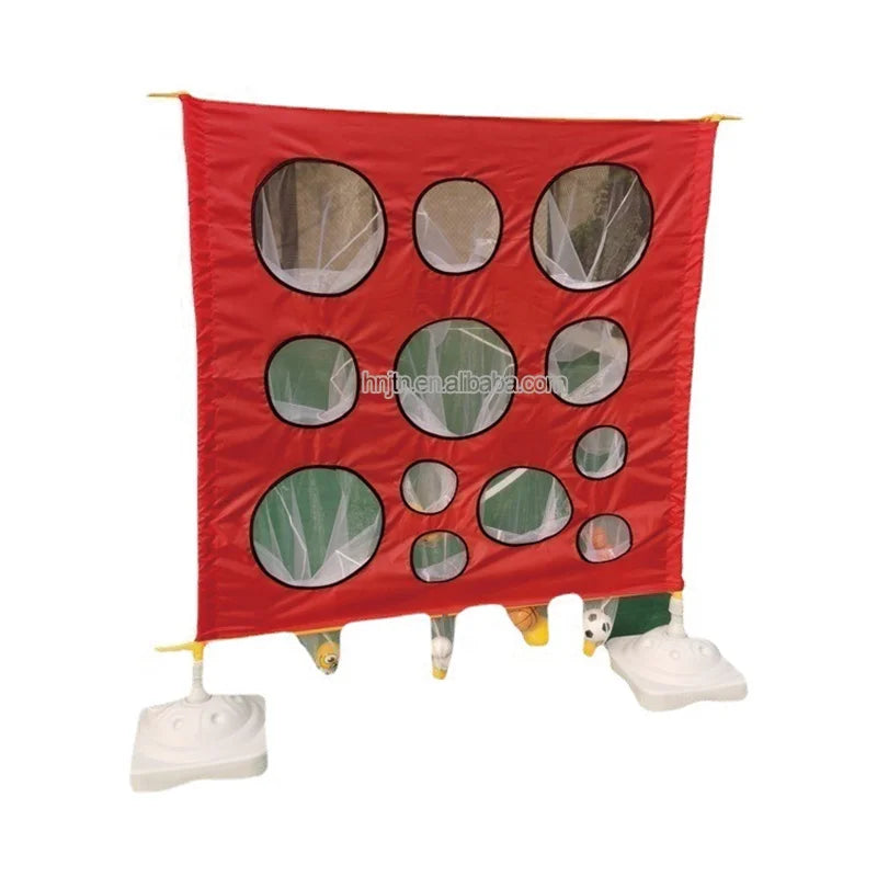 Traditional Children's Folding Sandbag Board Interactive Sandbag Throwing Games Beanbag Throwing Games Beach Toys