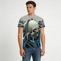 Fitspi 3d T-shirts Funny Printed Short Sleeve Novelty Casual Tee Wholesale Dropshipping