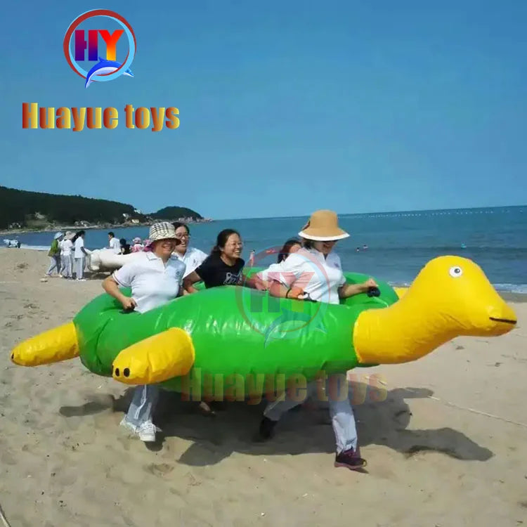 Funny Inflatable the Race Tortoise and Rabbit Racing Inflatable Team Building Games Equipment for Corporate