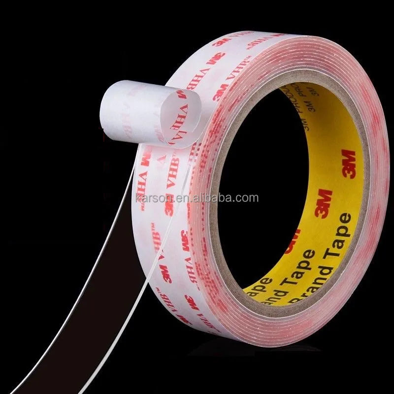 White Version 3M VHB Tape 4910 1.0MM Thick Transparent Double Sided Adhesive 3M 4910
