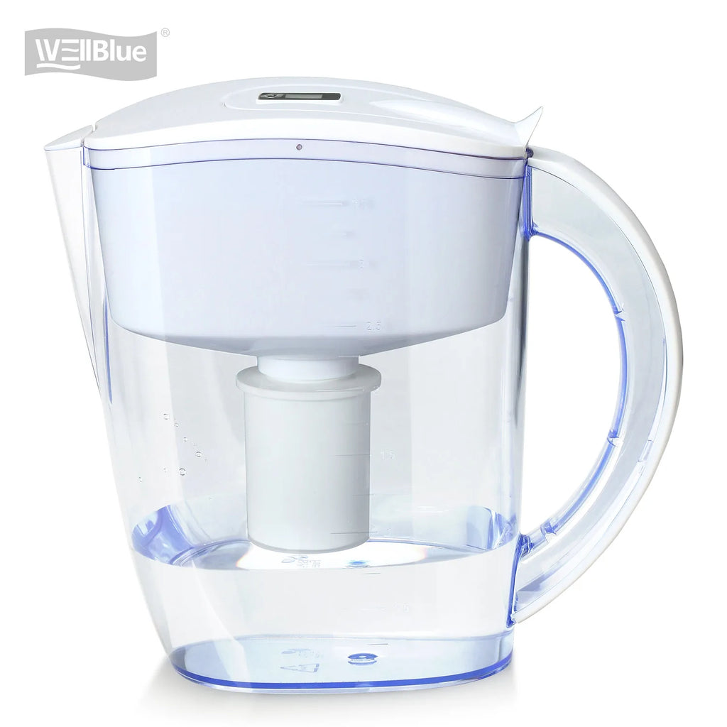 3.5L High Quality Alkaline Water Filter Pitcher with Common Use Alkaline Water Filter Cartridge