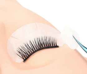 Private Label Mannequin Head for Eyelash Extension Training Face Removable Eyelids Lash Rubber Extension Tool
