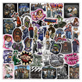 50PCS Comedy Movie Homies Matt Sticker Paper for Adult Bottle Car Book Computer Decorative Sticker Diecut