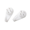 Hight Quality Wall Hooks Plastic Picture Frame Hanging Hard Wall Hanger Hook Plastic Invisible Nail Hook with Metal Pins