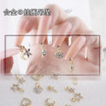 3D Nail Art Alloy Kawaii Colorful Design Alloy Accessories Rhinestone Nail Charm