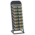 Floor Standing Metal Nail Polish Rack Display Skin Care Products Cosmetic Makeup Holder Display Rack Stand