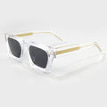 Bevel Acetate Frame Retro Rectangle Luxury Men Light Shade Hot Trending City Vision Fall Red Lens Sunglasses