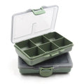 Topline Tackle Wholesale Green Carp Fishing Box Square Waterproof Plastic Lure Storage for Lake & River Fishing Accessory