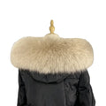 MWFur Fashion Factory Wholesale Fox Fur Collar for Hood Trimming Detachable Fox Fur Collar for Outwear