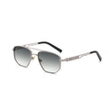 2026 Big Frame New One-piece Color Metal Fashion Men's and Women's All Match Personality Network Red Street Shot Sunglasses