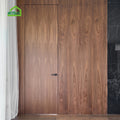 Modern Invisible Concealed Wood Bedroom Door Hinges Concealed Swing Frameless Interior Invisible Door