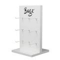 Wholesale Custom Logo Printing Wood Modern Portable Rotating Display Stands Shelf Trays for Electronic Items