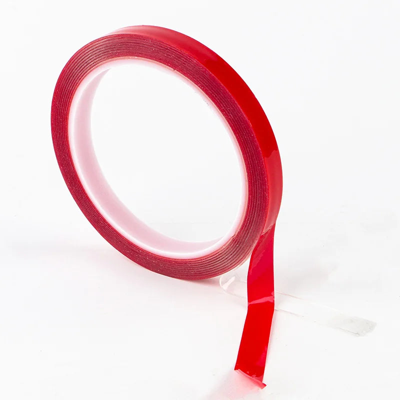 Double-Sided Waterproof Removable Clear Adhesive Mounting Tape Salon Nail Tips in Various Colors Designs Minimum Order 10pcs