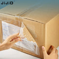JIJID High Quality Plastic Transparent Packing List Invoice Enclosed Slip Pouch List Envelope with Zipper