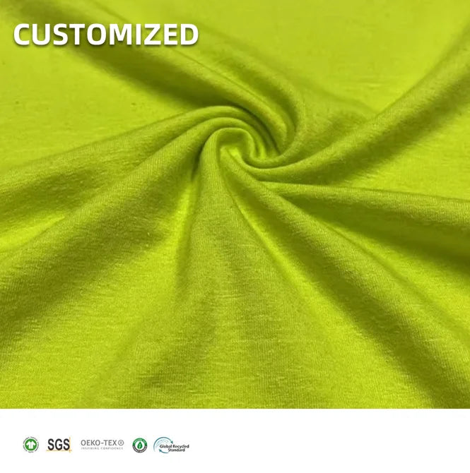 Eco-friendly Knitted Jersey 100 Pure Hemp Fabric for Underwear