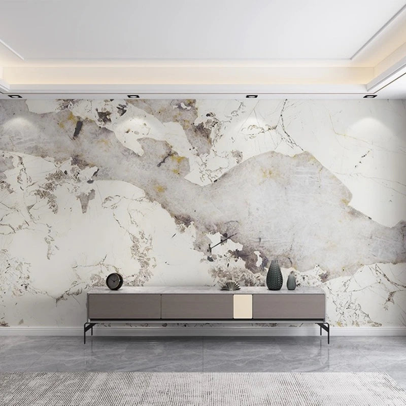 PVC UV Marble Sheet Decorative Wall Panels with UV Coating Modern Design Customizable Size Thickness for Hotel Indoor Decoration