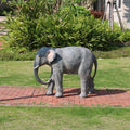 wedding decoration jungle animal statue supply Life Size giraffe sculpture Safari animals prop for outdoor