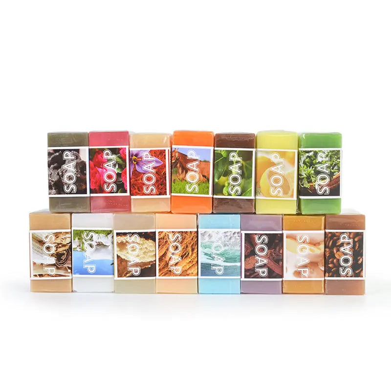Aixin Private Label Wholesale Natural Organic Herbal Antiseptic Handmade Transparent Solid Soap Bar 100g Whitening Body Facial