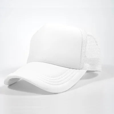 Stock Polyester 5 Panel Mesh Colorful  Golf Sport Man Woman Trucker Baseball Caps Hats