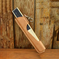 Portable Pocket Size Fans Handheld Storage Folding Hand Fan Gift Bags Leather Fan Casing Pouch