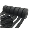 In Stock Plain Twill Polypropylene Webbing 20mm 25mm 32mm 38mm 50mm for Bag Strap/Seat Belt/Dog Collar Black Webbing