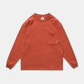 Mens T Shirts Long Sleeve Casual T Shirt 100% Cotton Custom Logo Blank OEM Service Knitted Plain Dyed Summer Blanks Clothes
