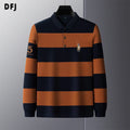 Customised Long Sleeve s Cotton Knitted for  Shirts with Button Closure Custom Logo Printing & Camisa for