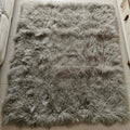 2*4ft 2*3ft 3*6ft Modern Mongolian Curly Sheepskin Fur Throw Blanket High Pile Thick Grade Suede Backed Durable Patchwork Home