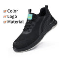For GUYISA 10KV Insulated Safety Shoes Low Cut Casual Style Breathable Mesh Upper Microfiber for Summer Winter Use for Factory