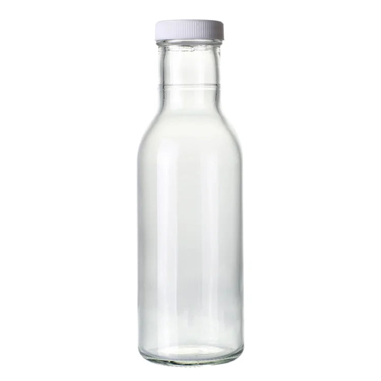 Spot Wholesale Juice Large Capacity Glass Beverage Bottles Fruit Wine Juice Bottles with Cap Multi-specification