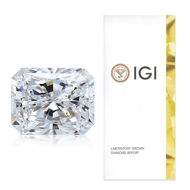 Starsgem Vvs Loose Diamonds IGI GIA Certified D Color Radiant Cut Lab Grown Diamond CVD HPHT for Wholesale Diamonds