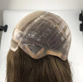 Lace Front Medical Silicone Wig Gripper Skin Human Hair for Woman Ready for Shipping