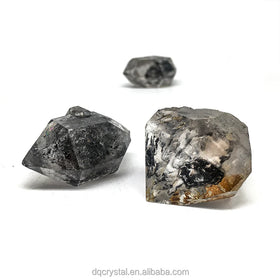Hot Sale Natural Wholesale Crystal Herkimer Diamond Healing Stone Natural Crystal Herkimer Double Point for Jewelry Marking