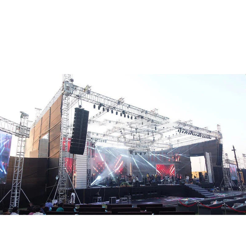 Display Dj Lighting Truss Exhibition Truss Display for Outdoor Concert Sale Concert Stage Roof Truss System Design