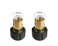Pressure Washer Adapter Metric M22 15mm Female Thread to M22 14mm Male Fitting5000 PSI