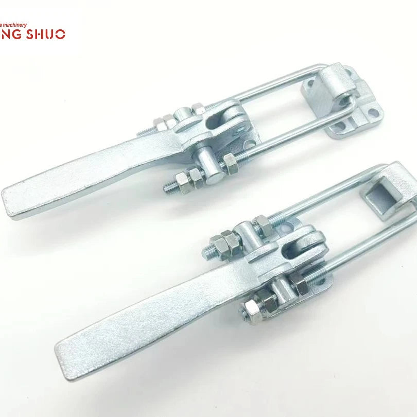 Funssor Adjustable Horizontal Latch Toggle Clamp 98mm Height Large Galvanized Stainless Steel Inch Hand Tool Trailer