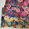 100gsm 40sX40s Floral Oil Printing Stylish 100% Cotton Poplin Fabric for Clothing