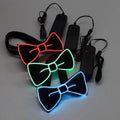 LED Bow Tie Adjustable Light up Bow Tie Novelty  Party Glowing LED Tie