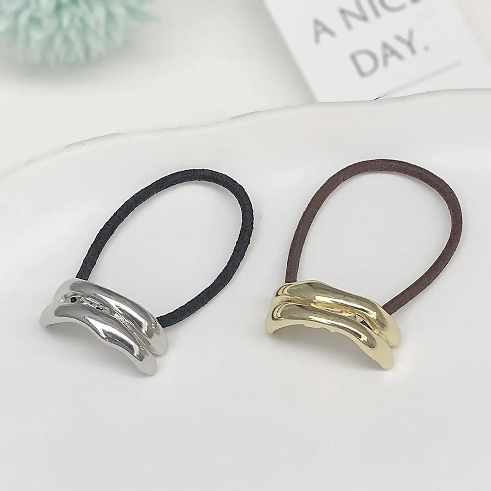 U-shaped Metal Ponytails Hair Band Japan and South Korea Hot Selling Hair String Hair Rope Ins Headwear