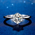 MR154 Hot Sale Multi Size Wedding Engagement Ring Moissanite 925 Sterling Silver Jewelry Rings for Women Girls