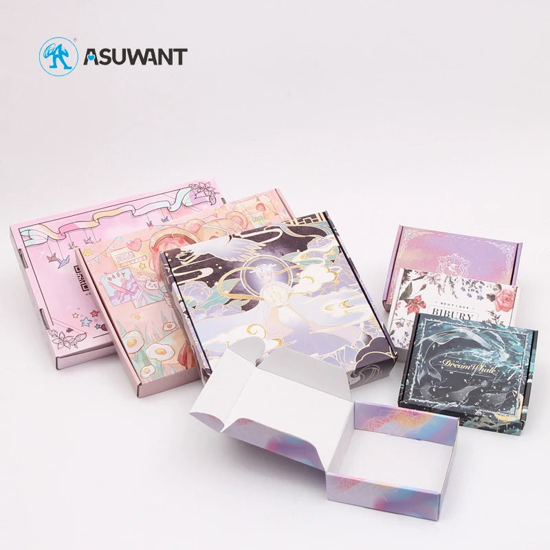 Customized Boxes and logo Printing Folding Paper Product Packaging Box